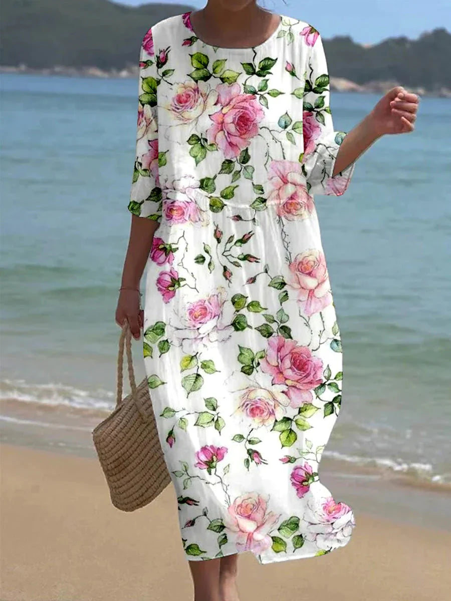 Stylish Floral Maxi Dress