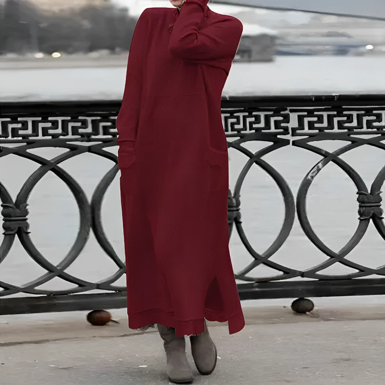 Cozy Chic Long Sweater Dress