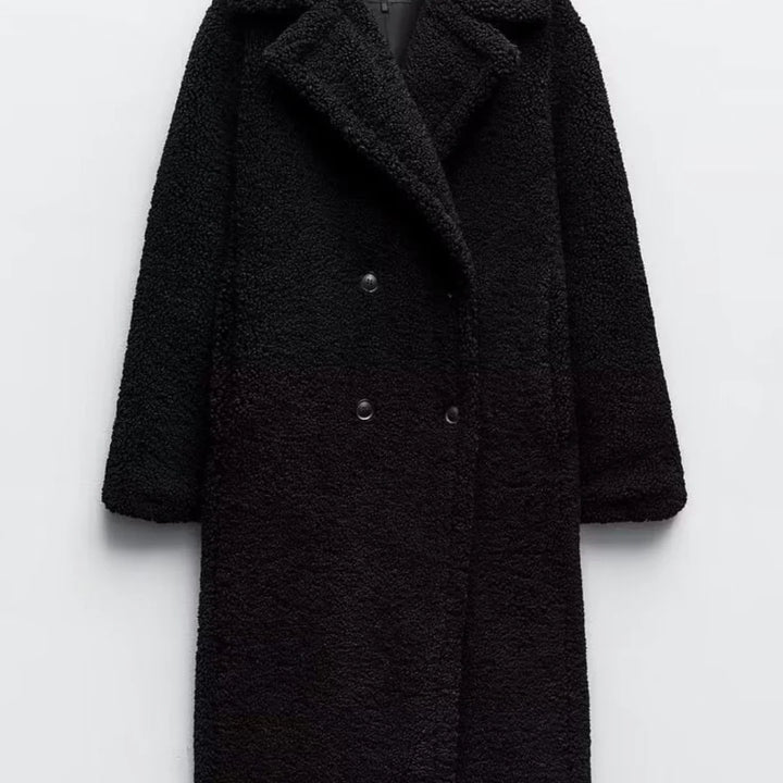 Women's Long Winter Trench Coat