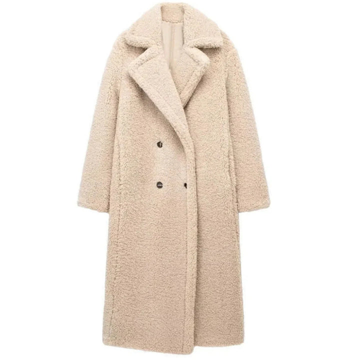 Women's Long Winter Trench Coat
