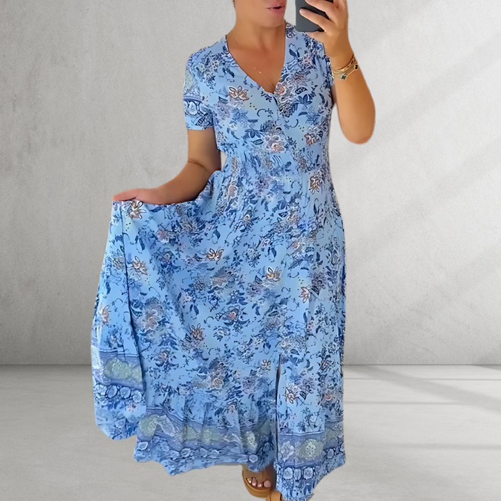 V-Neck Summer Dress