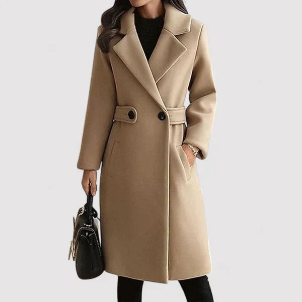 The Belted Elegance Coat