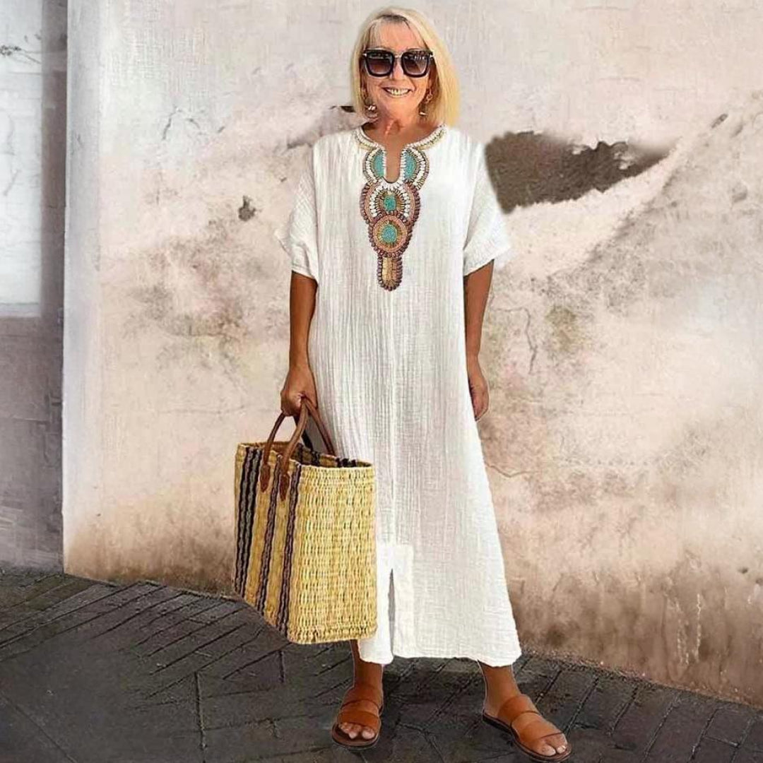 LUNA | EMBROIDERED BEAUTY DRESS