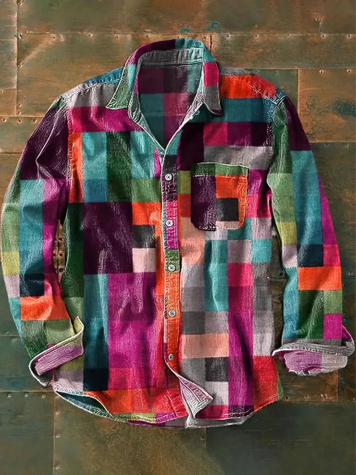 Lorcan | Stylish Premium Plaid Button-Down Shirt