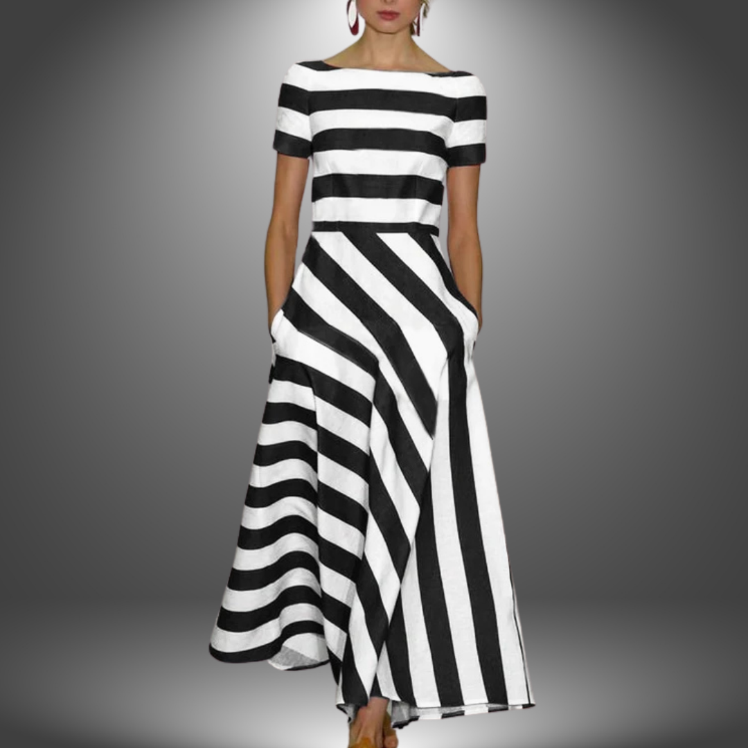 Striped Dress – Handmade Stylish and Comfortable Women's Dress