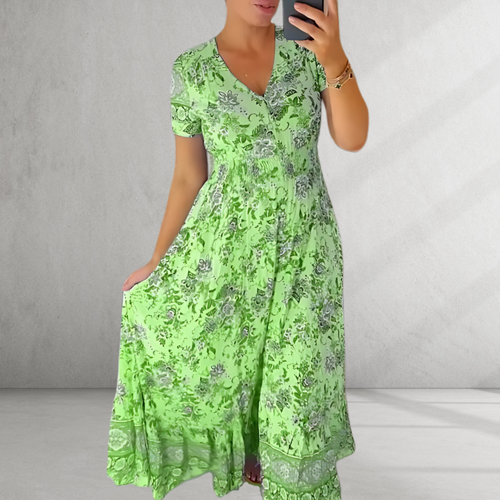V-Neck Summer Dress
