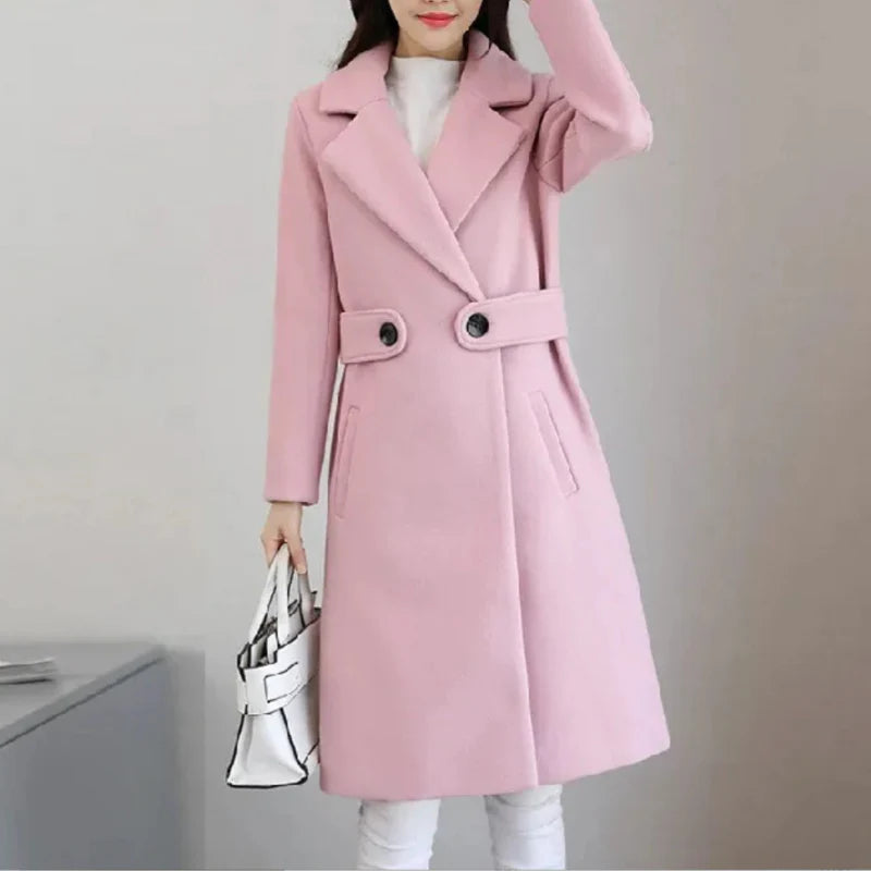 The Belted Elegance Coat
