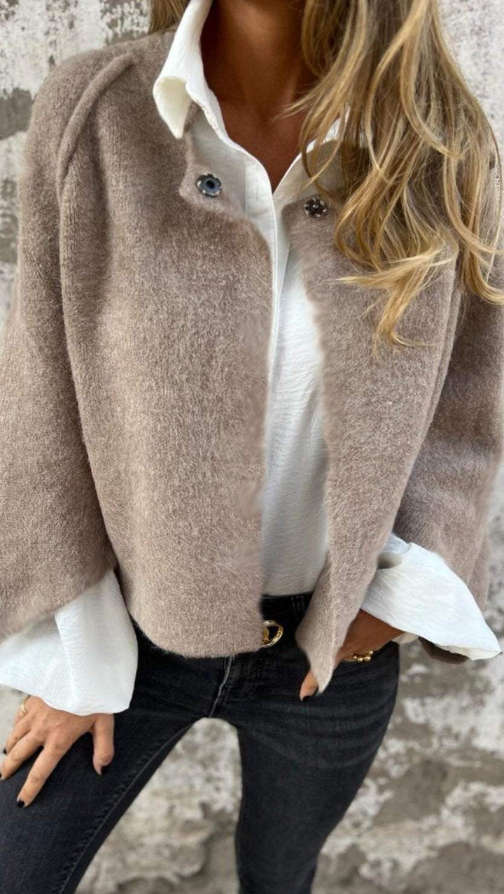 Cosy Autumn Winter Cotton Blend Jacket