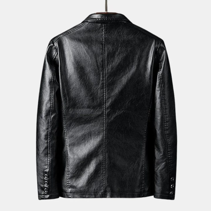 Maggie | Stylish Vegan Leather Blazer