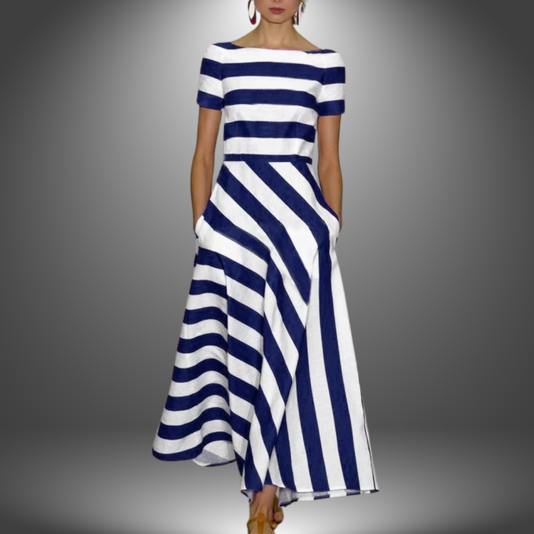 Striped Dress – Handmade Stylish and Comfortable Women's Dress