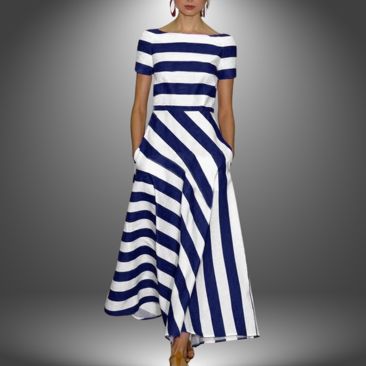 Striped Dress – Handmade Stylish and Comfortable Women's Dress