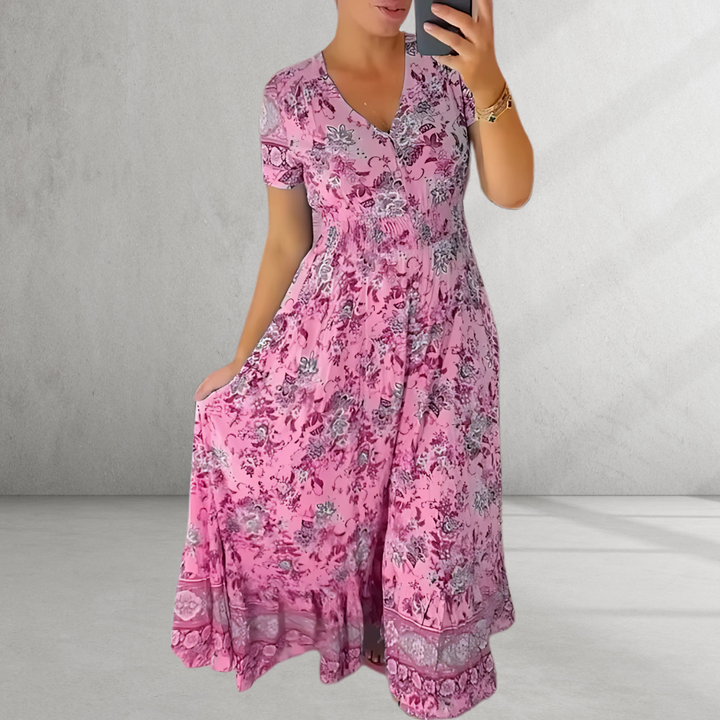 V-Neck Summer Dress
