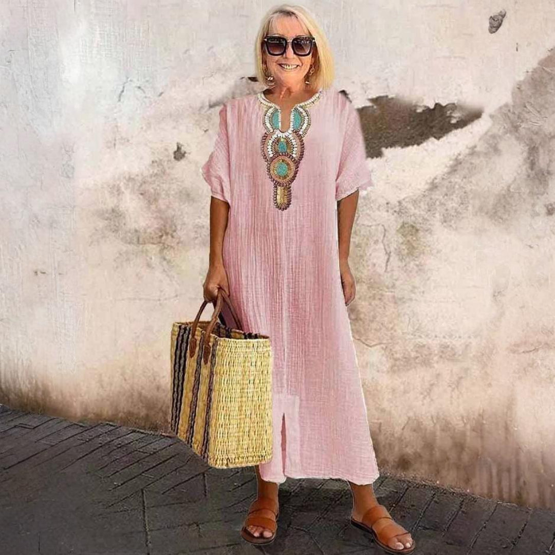 LUNA | EMBROIDERED BEAUTY DRESS