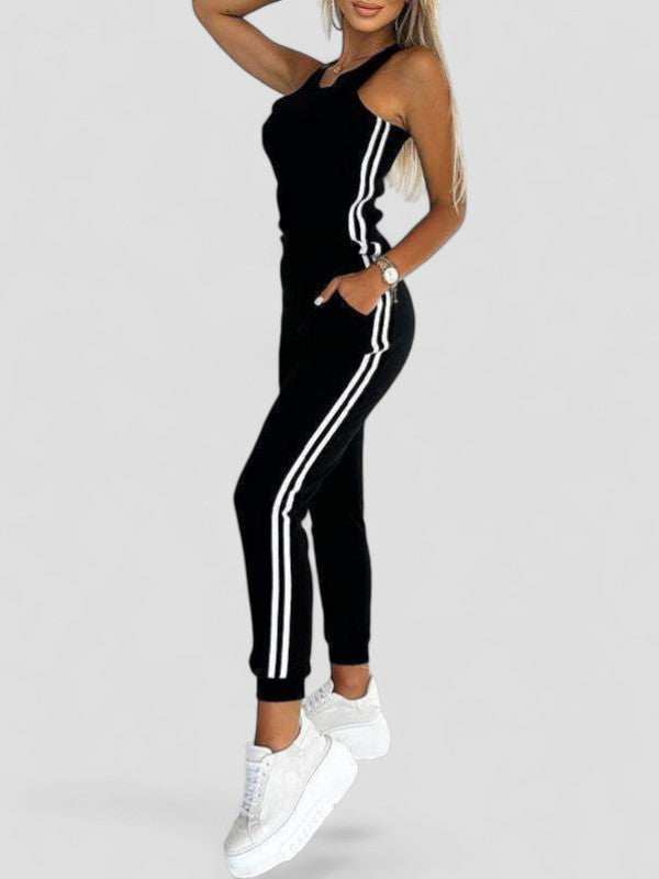 Eulalia™ | Women's Striped Jacket, Vest & Pants