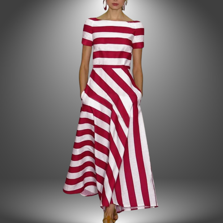Striped Dress – Handmade Stylish and Comfortable Women's Dress