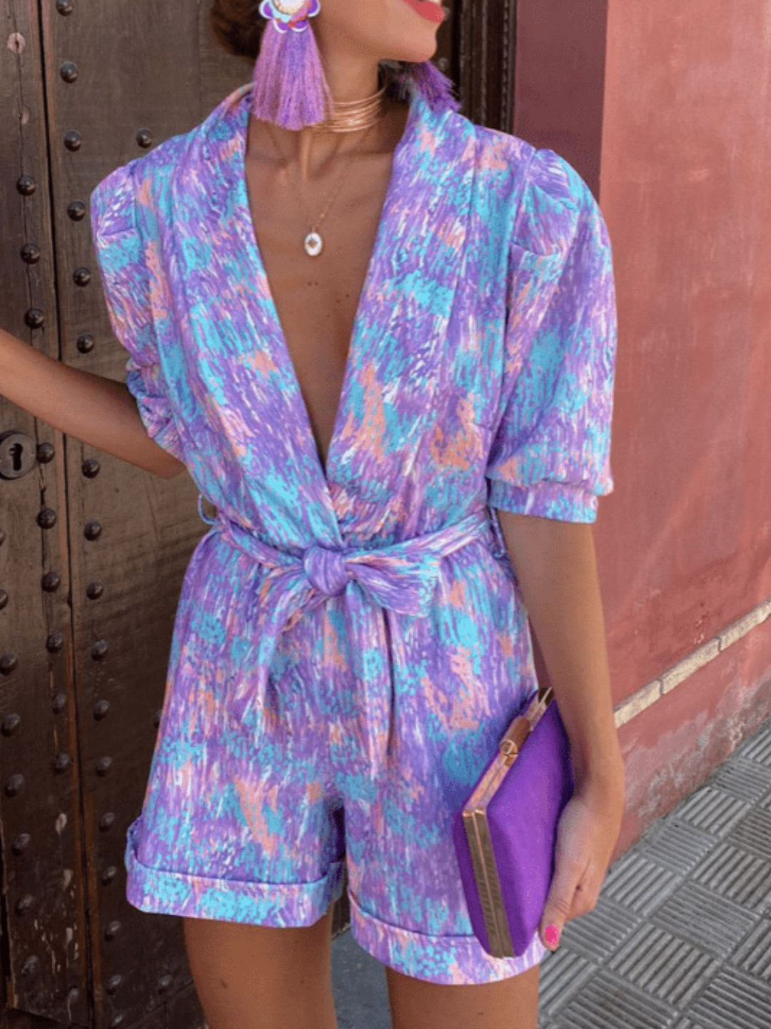 Isabella™ | High-Waisted Elegant Romper