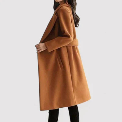 The Belted Elegance Coat