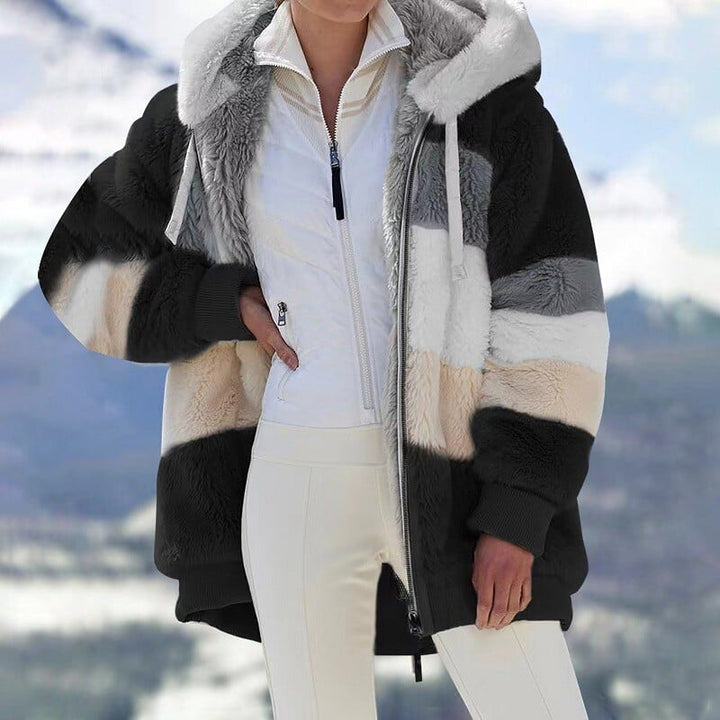 Striped Padded Coat 🐑