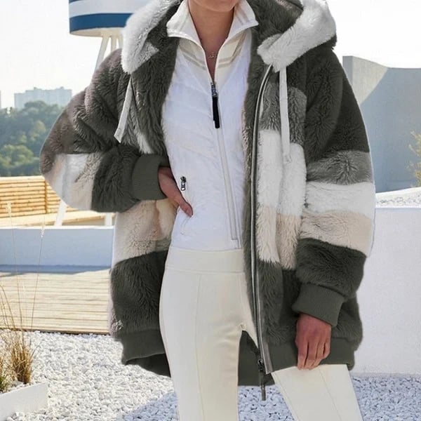 Striped Padded Coat 🐑