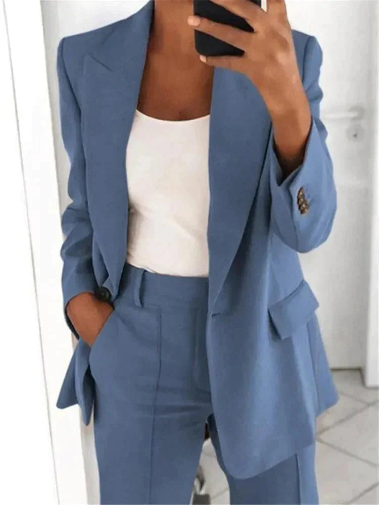 Complete set with blazer and pants "Eva"