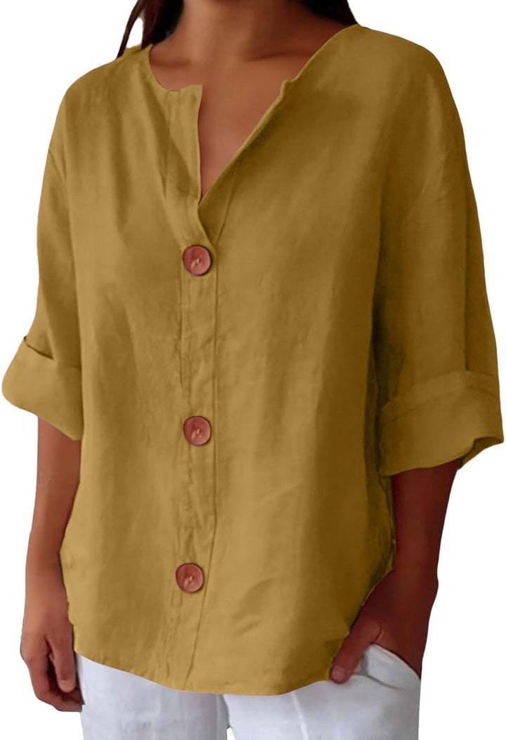 Van Laar – Casual Linen Blouse