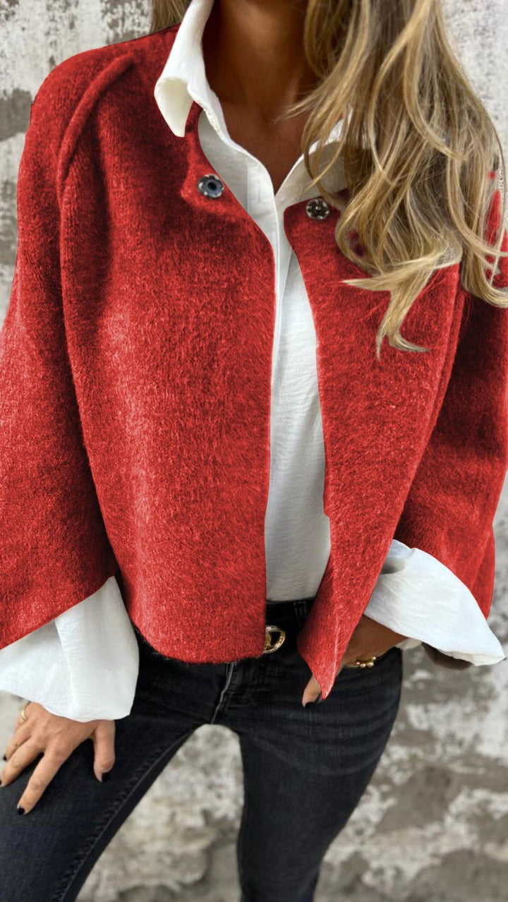 Cosy Autumn Winter Cotton Blend Jacket