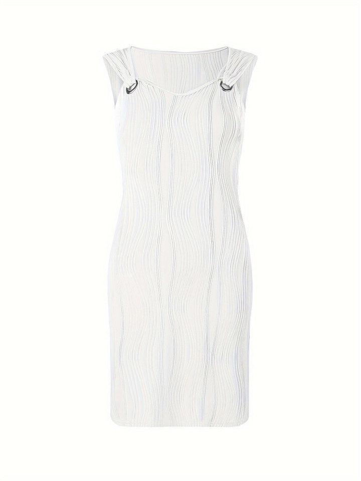 Breezy Strappy Dress with Side Slit