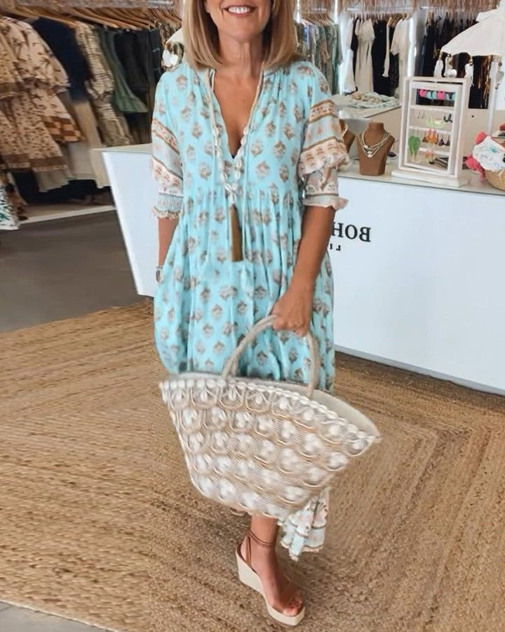 Patterned Dress That Makes You Feel Lively