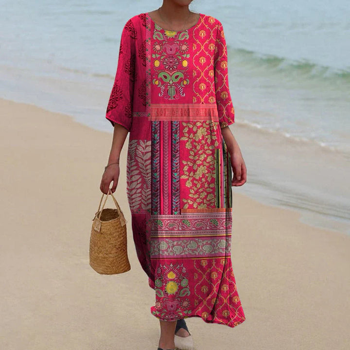 Marlene – Relaxed-Fit Boho Maxi Dress