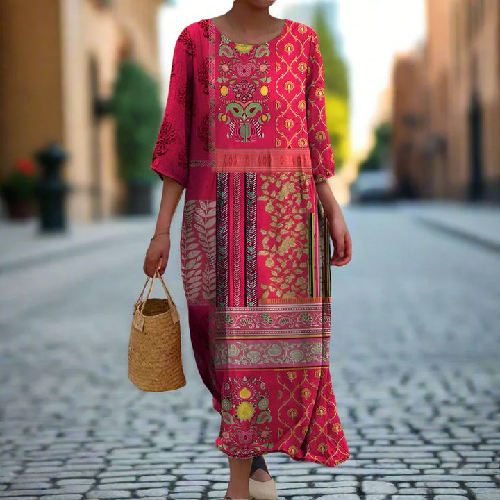 Marlene – Relaxed-Fit Boho Maxi Dress