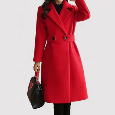 The Belted Elegance Coat