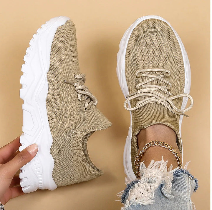 Heidi | Stylish White Sneakers