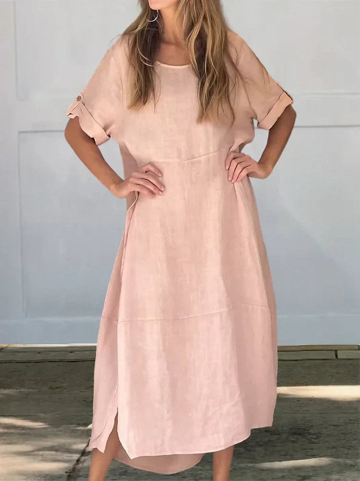 Relaxed-Fit Boho Maxi Dress