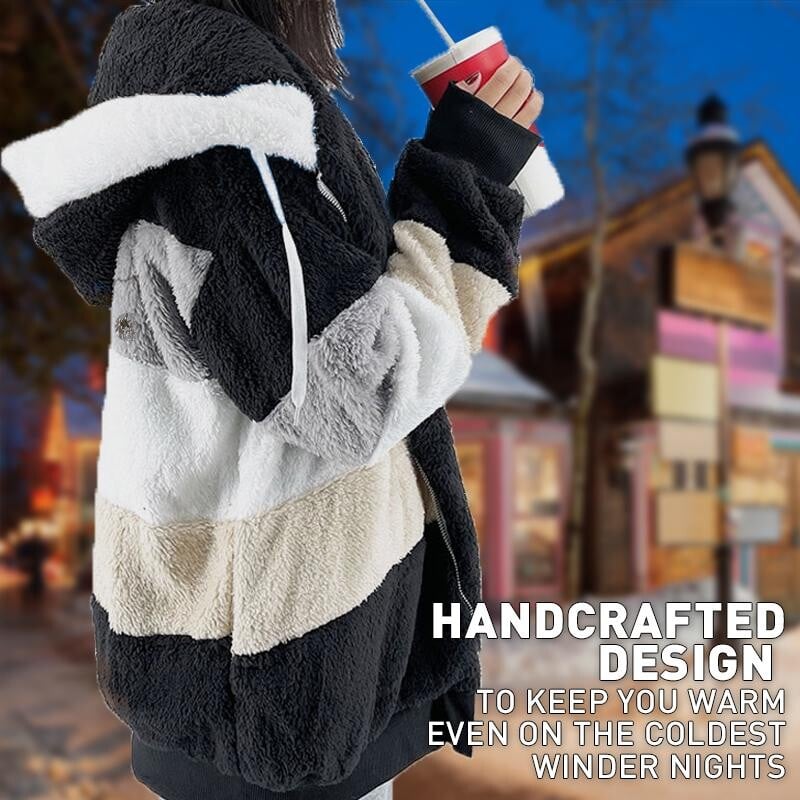 Striped Padded Coat 🐑