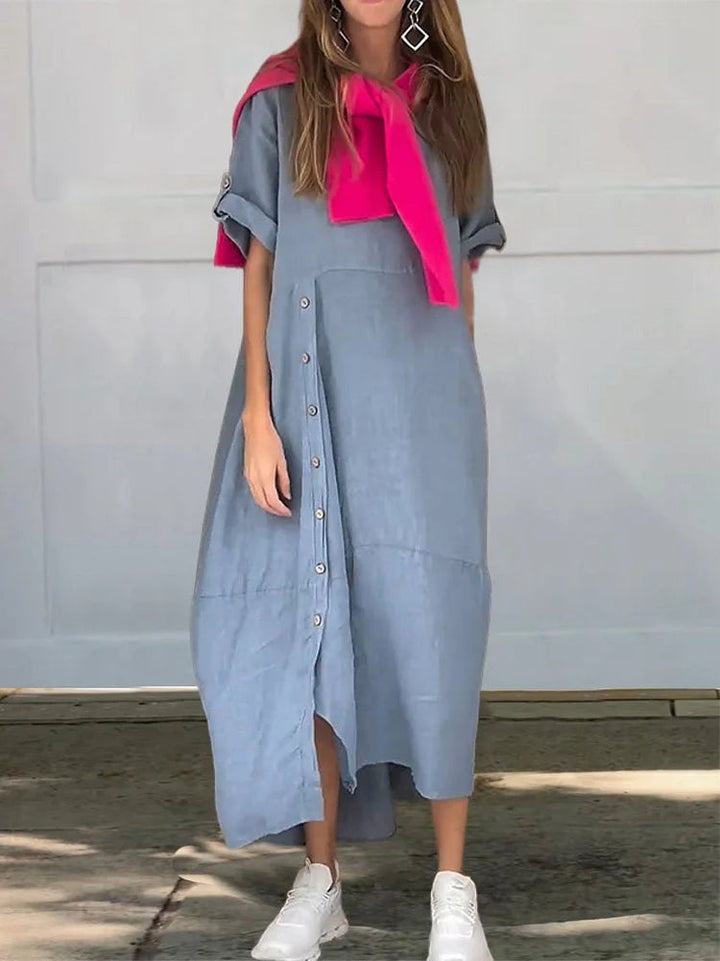 Relaxed-Fit Boho Maxi Dress