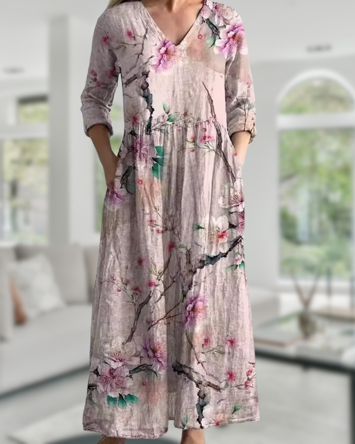 Ivy |Floral Maxi Dress