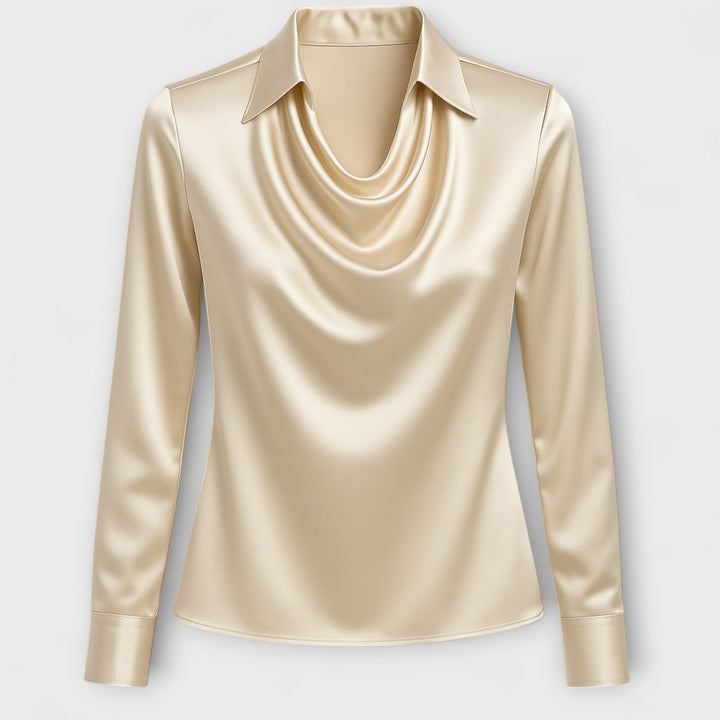 Kanika Blouse with Ruffled Collar