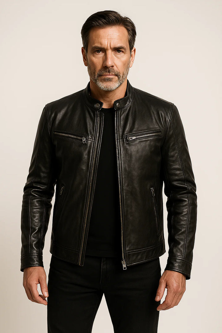 Bonnie | Casual Leather Jacket