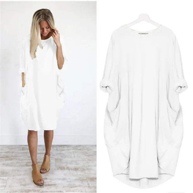 Casual Pocket Dress