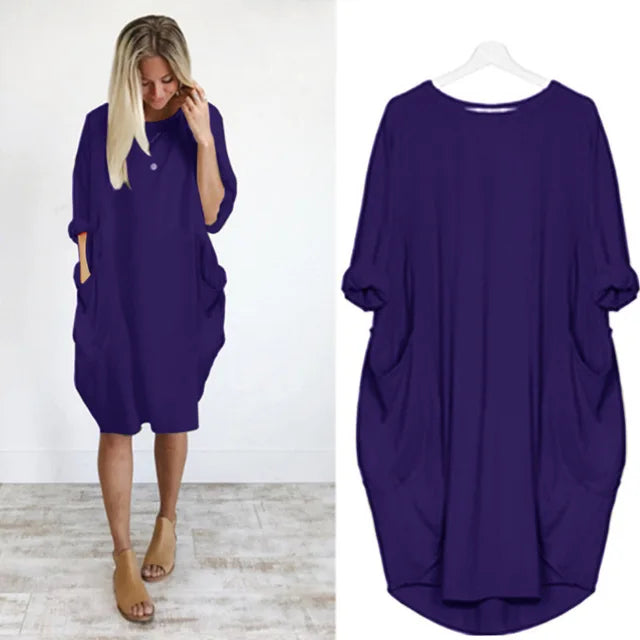 Casual Pocket Dress