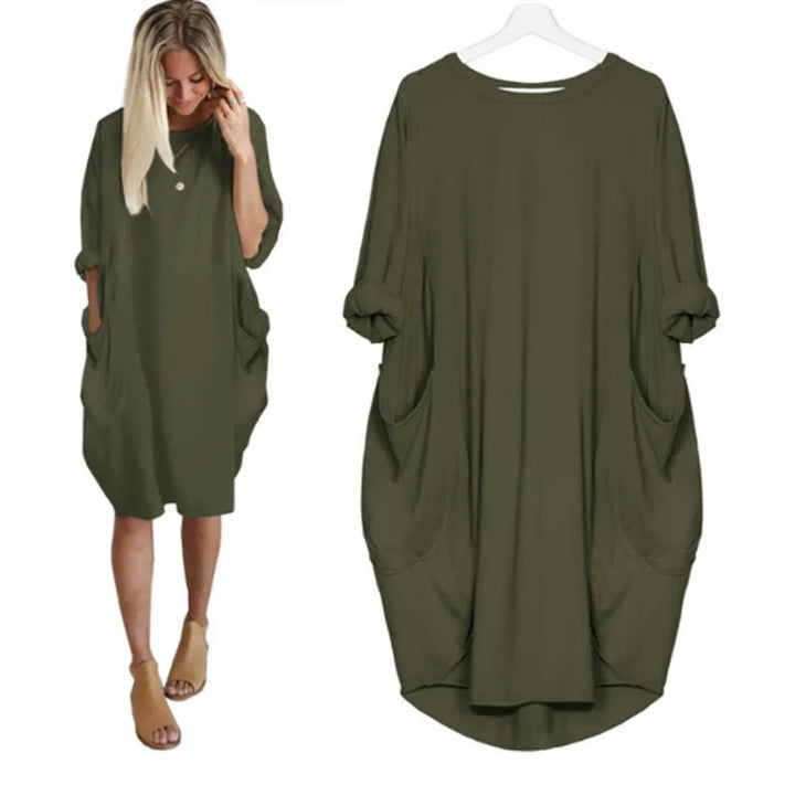 Casual Pocket Dress