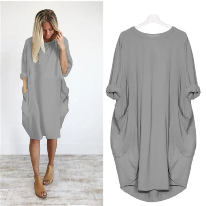 Casual Pocket Dress