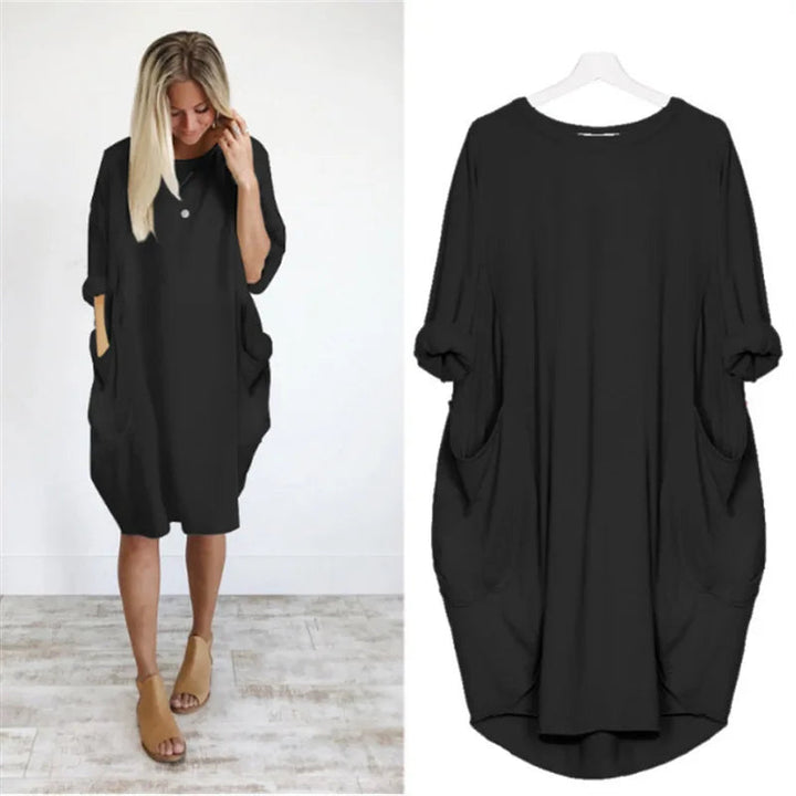 Casual Pocket Dress