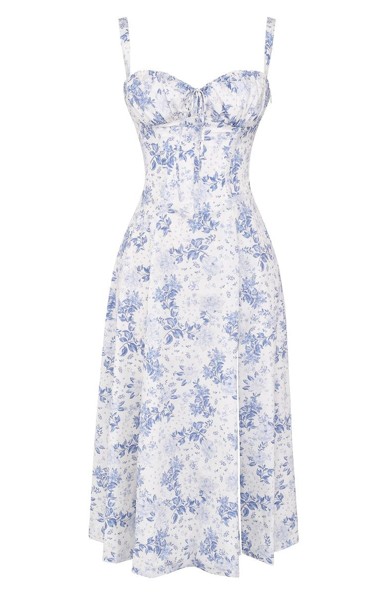 Stylish Floral Midi Dress
