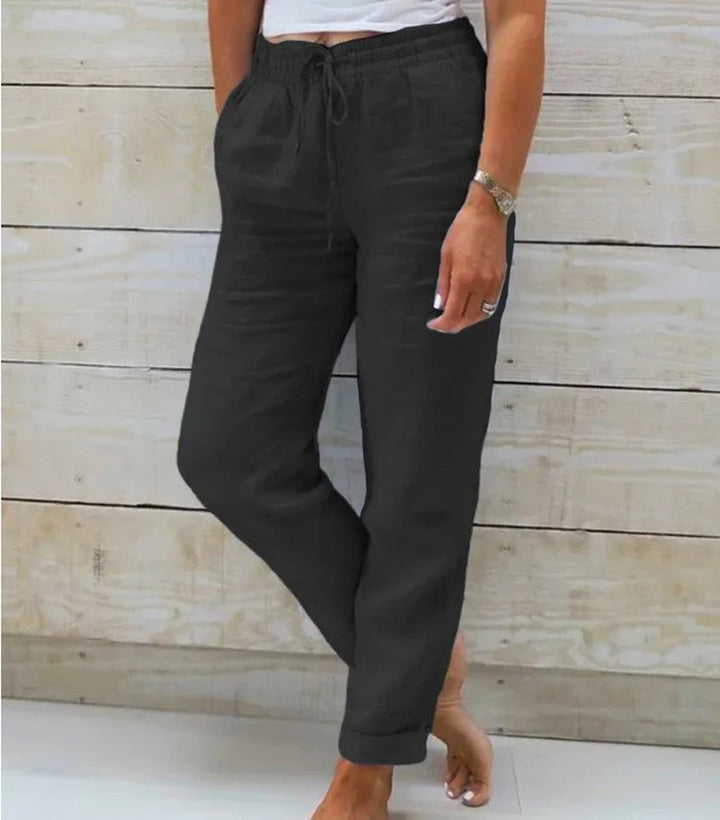 Isla™ | Relaxed Fit Linen Joggers