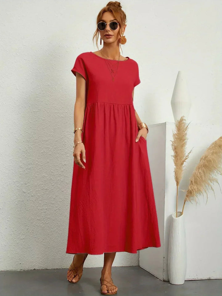 Relaxed Midi Dress – Casual Comfort with Effortless Style