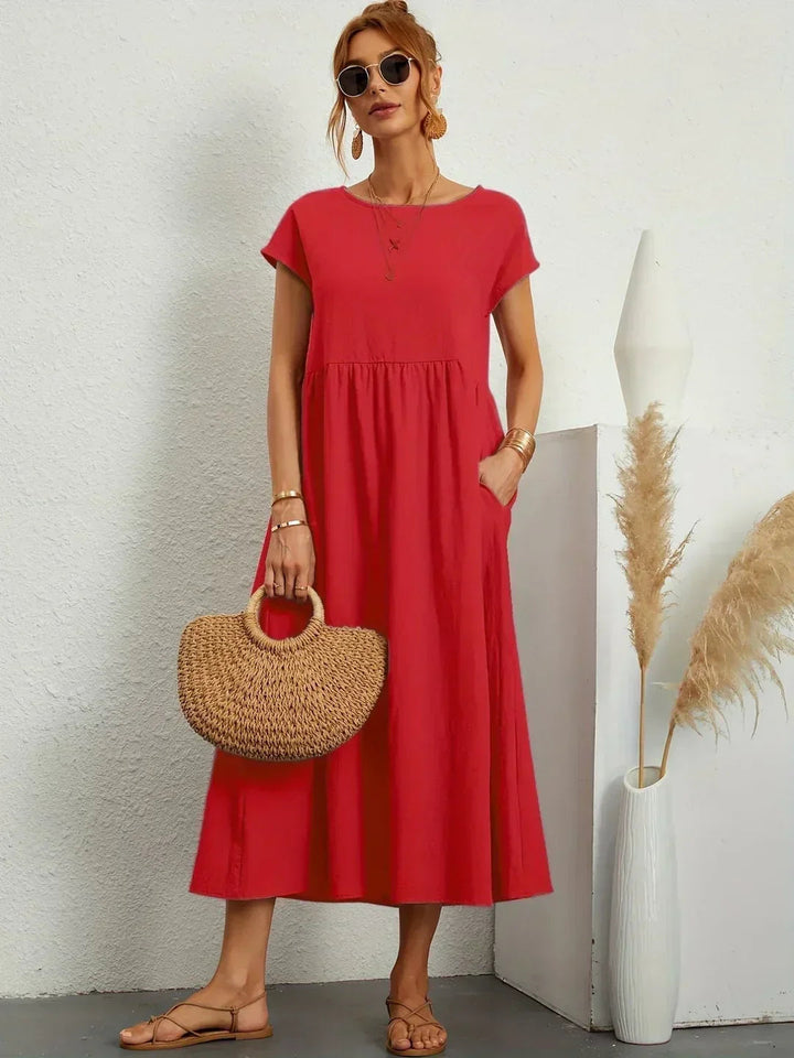 Relaxed Midi Dress – Casual Comfort with Effortless Style