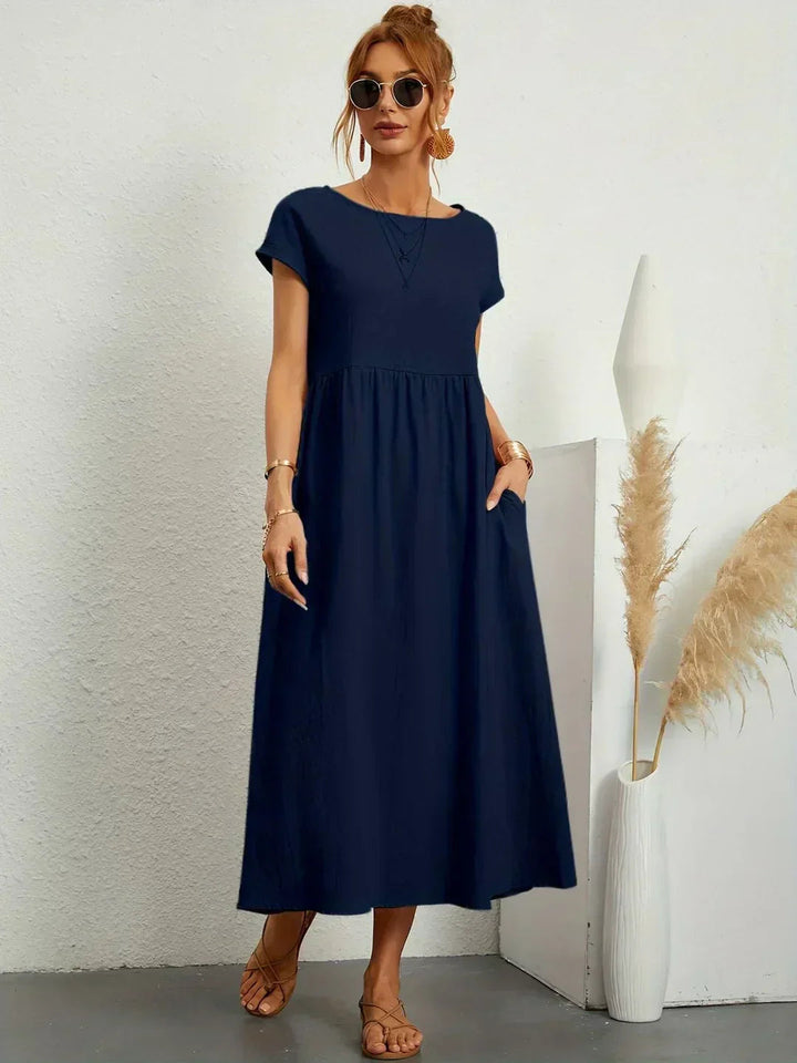 Relaxed Midi Dress – Casual Comfort with Effortless Style