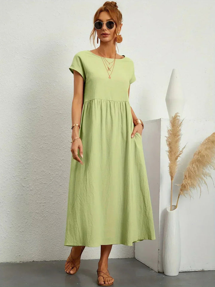 Relaxed Midi Dress – Casual Comfort with Effortless Style
