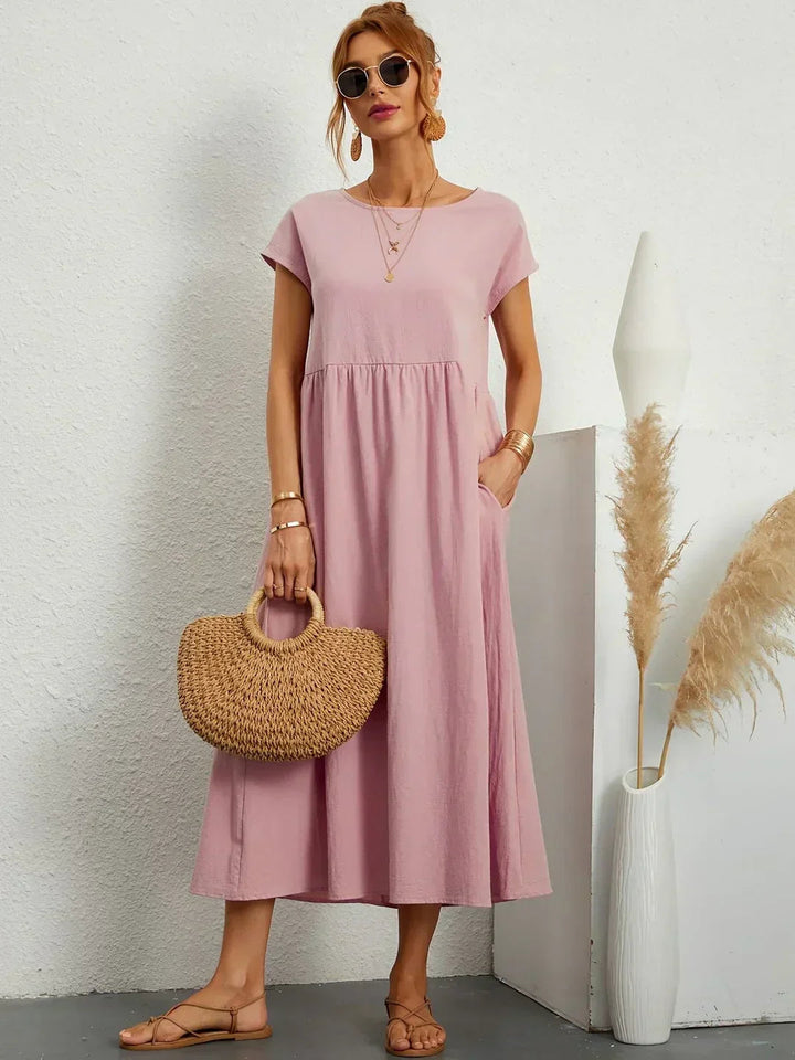 Relaxed Midi Dress – Casual Comfort with Effortless Style